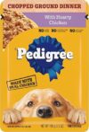 Pedigree Chopped Ground Dinner Wet Dog Food, Chicken