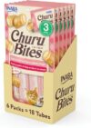INABA Churu Bites Chicken Cat Treats, Tuna with Salmon