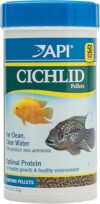 API Cichlid Floating Pellets Fish Food 4.2-Ounce