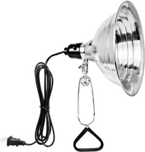 Simple Deluxe Clamp Lamp Light 150 Watt, 8.5 Inch Reflector