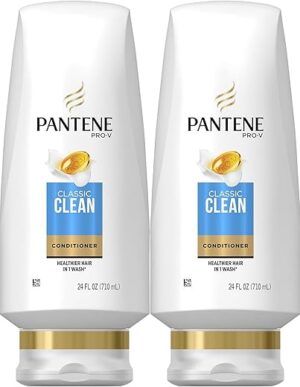 Pantene Classic Clean Conditioner, 24 Fl Oz Twin Pack
