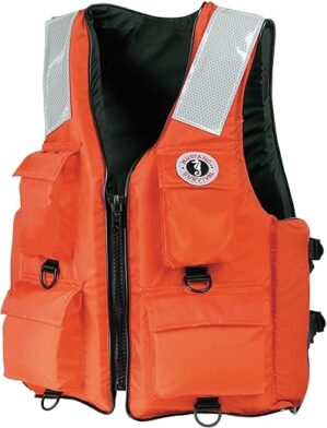 MUSTANG SURVIVAL Classic Industrial Vest With Reflective Tape