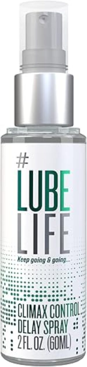 Lube Life Climax Control Delay Spray, Male Genital Desensitizer