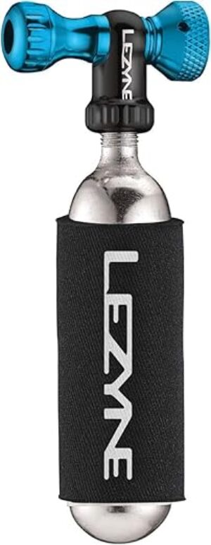LEZYNE CNC CO2 Pump Head Silver Shiny