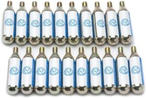 Portland Design Works CO2 Cartridge 20-Pack, Silver, 16g (004)