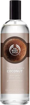 The Body Shop Coconut Body Mist – Tropical Scent, 3.3 oz
