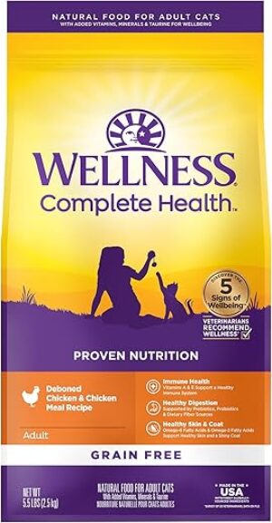 Wellness Complete Health Grain Free Chicken Dry Cat Food