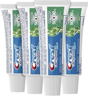 Crest Complete Whitening Minty Toothpaste Travel Size