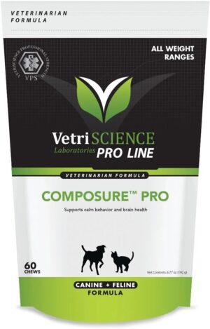 VETRISCIENCE Composure Pro Calming Support Supplement Chews