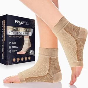 PhysFlex Compression Socks For Foot Pain Relief