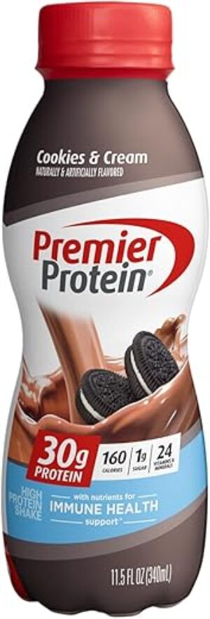 Premier Protein Cookies & Cream Protein Shake, 30g Protein