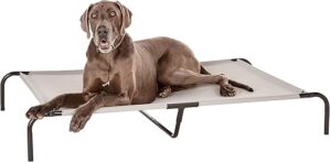 Amazon Basics Cooling Elevated Breathable Pet Bed, X-Large