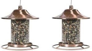 Perky-Pet Copper Panorama Bird Feeder