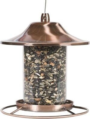 Perky-Pet Copper Panorama Bird Feeder 312C