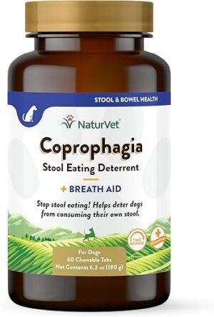 NaturVet Coprophagia Stool Deterrent With Breath Aid