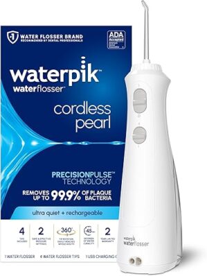 Waterpik Cordless Pearl Rechargeable Water Flosser WF-13