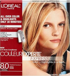 L'Oreal Paris Couleur Experte Hair Color Kit, Toasted Coconut