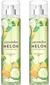 Bath & Body Works Cucumber Melon Fine Fragrance Mists Pack