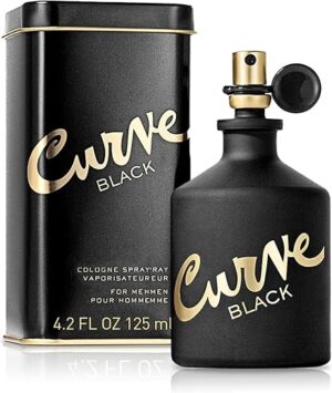 Curve Curve Black Cologne Spray, Casual Scent, 4.2 oz