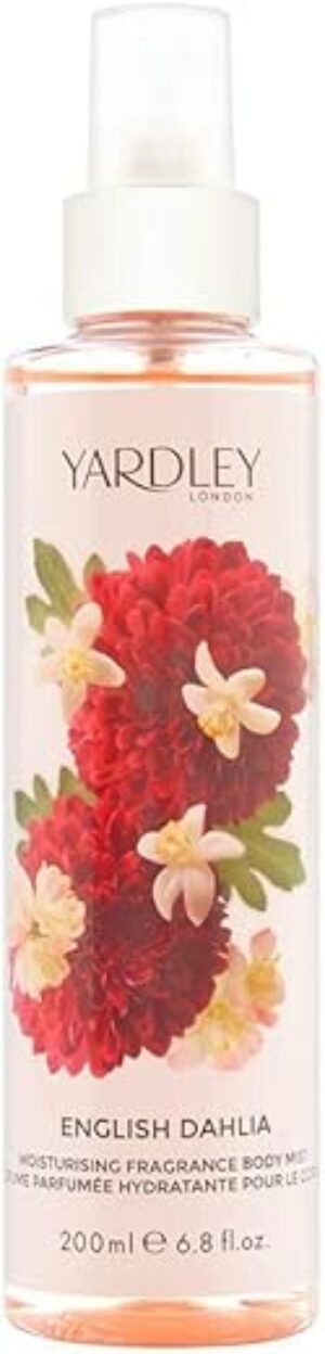 Yardley Dahlia Moisturising Body Mist 200ml
