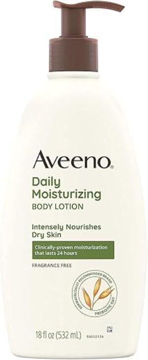 Aveeno Daily Moisturizer Body Lotion, Fragrance Free
