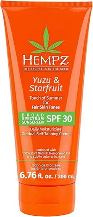 Hempz Daily SPF Yuzu & Starfruit Self-Tanning Creme