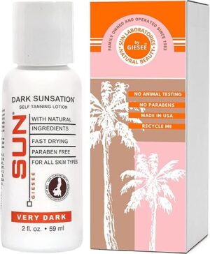Sun Laboratories by Giesee Dark Sunsation Self Tanning Lotion 2 oz