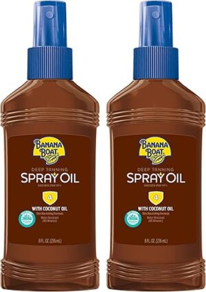 Banana Boat Deep Tanning Oil Pump Spray SPF 4
