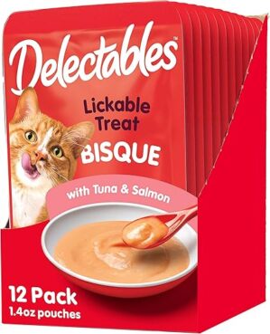 Hartz Delectables Bisque Tuna & Salmon Cat Treats