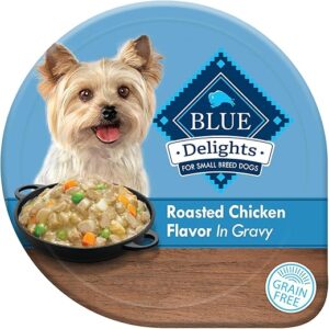 Blue Buffalo Delights Small Breed Wet Dog Food, Rotisserie Chicken Flavor