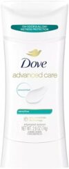 Dove Deodorant 2.6 Ounce Unscented Stick, 3 Pack