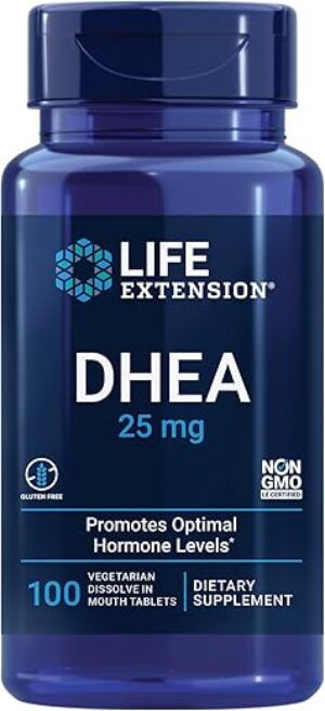Life Extension DHEA 25 mg – Hormone Balance & Mood