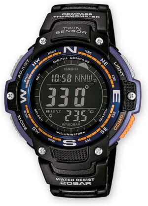 Casio Digital Watch With Compass, 200M WR