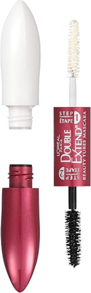 L'Oreal Paris Double Extend Tubing Mascara, Black