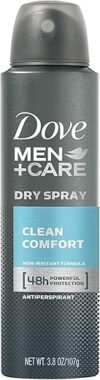 Dove Dry Spray Antiperspirant, Clean Comfort