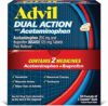 Advil Dual Action Caplets with Ibuprofen and Acetaminophen