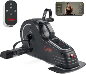 Sunny Health & Fitness Dual Function Under Desk Pedal Exerciser