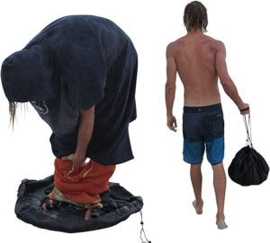 Ho Stevie! Durable Wetsuit Changing Mat/Waterproof Dry-Bag