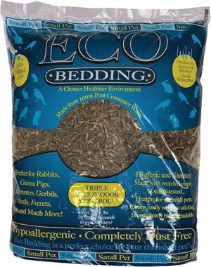 ECO BEDDING Dust Free Paper Bedding for Small Animals