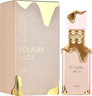 Lattafa Eclaire Eau De Parfum Spray, 3.4 Ounce