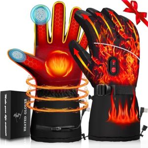 lgtlqt Electric Heated Touchscreen Warm Gloves