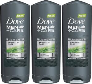 Dove Elements Body Wash, Minerals And Sage