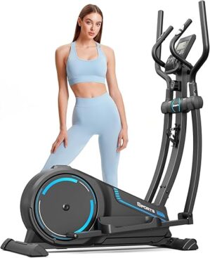 Dripex Elliptical Exercise Machine, Hyper-Quiet Magnetic