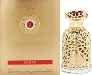 Lattafa Emeer Eau De Parfum Spray, 3.4 Ounce