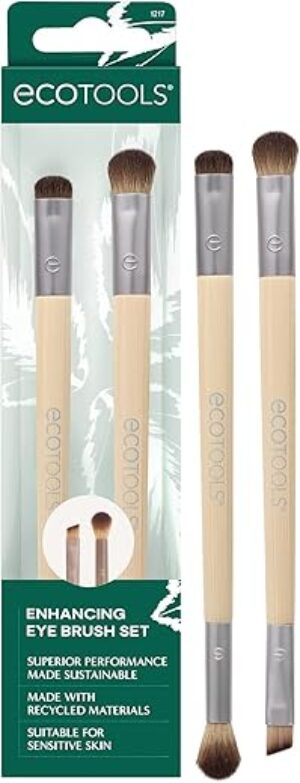 EcoTools Enhancing Eye Brush Set For Eyeshadow & Liner