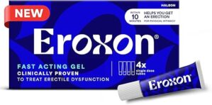 Eroxon Erectile Dysfunction Topical Gel, Fast-Acting