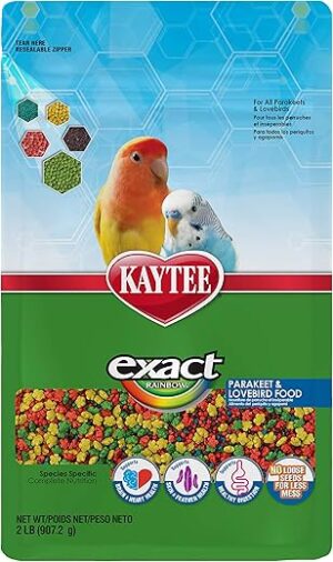 Kaytee Exact Rainbow Parakeet & Lovebird Food