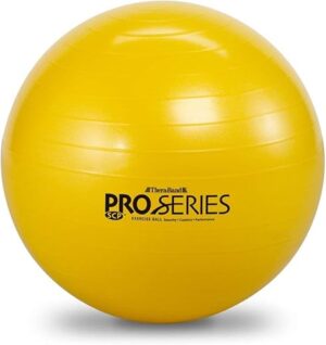 Theraband Exercise Ball, 45 cm, Yellow Stability