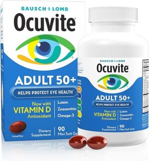 Ocuvite Eye Vitamin & Mineral Supplement, 90 Softgels