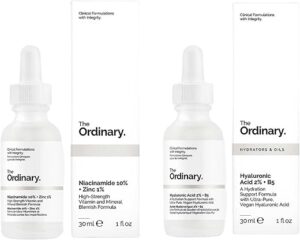 THE ORDINARY Facial Treatment: Hyaluronic Acid & Niacinamide Bundle